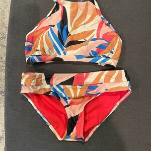 Prana high neck Bikini Set